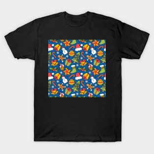 Winter Christmas Pattern T-Shirt